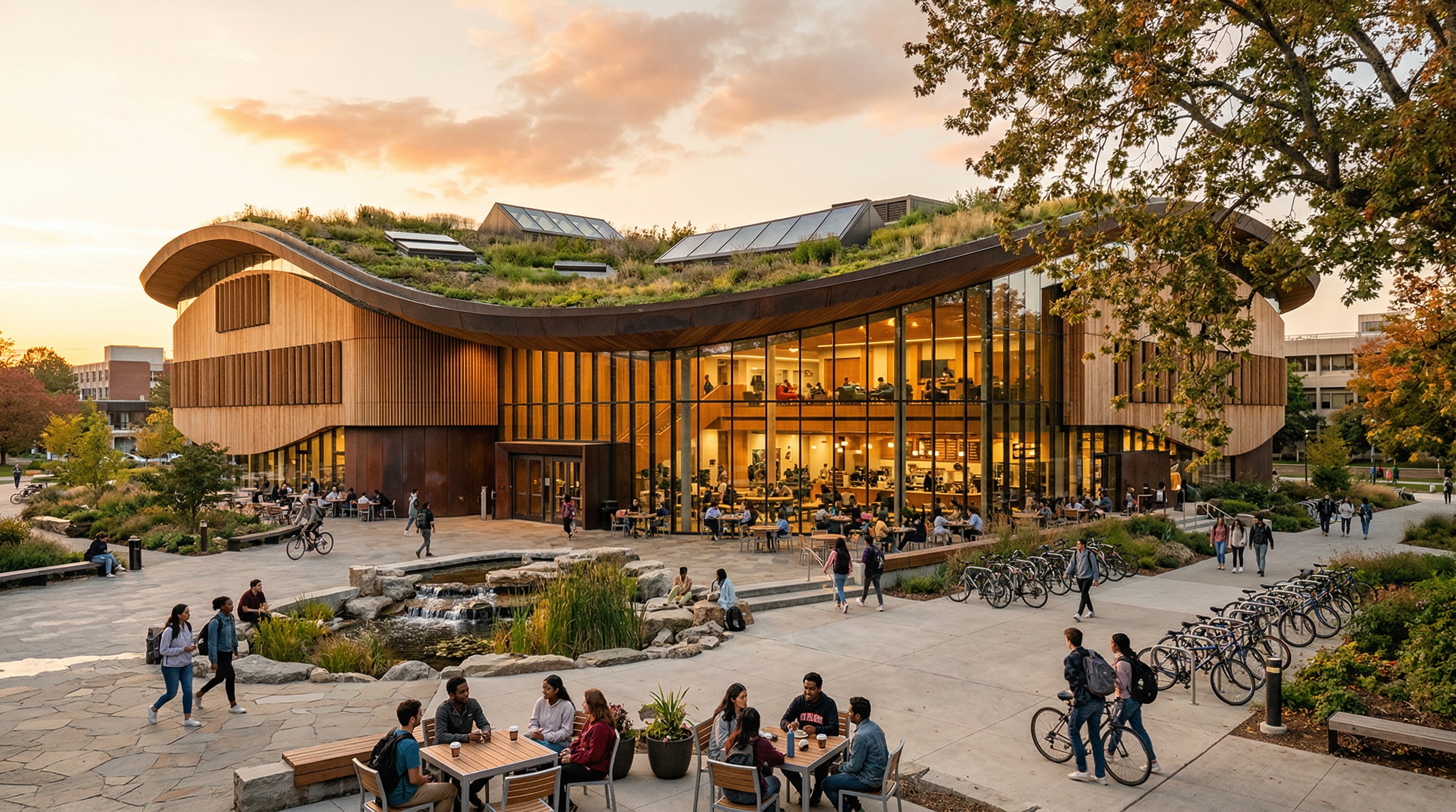 Student Centre and community hub at Zaag University